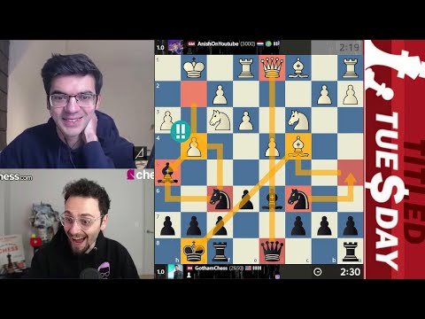 Crazy CONTENT!!! GM Anish Giri vs IM GothamChess
