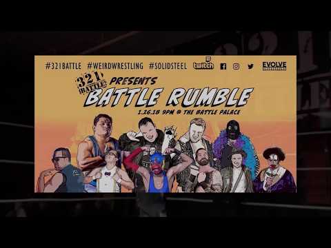 B-Boy(c) vs Daniel Makabe - Solid Steel Championship Match - 3-2-1 BATTLE! - 01/26/2018