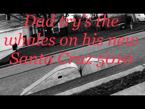 Santa Cruz 5010 (SOLO) | My Dad's first ride on the MTB/BMX ramps.
