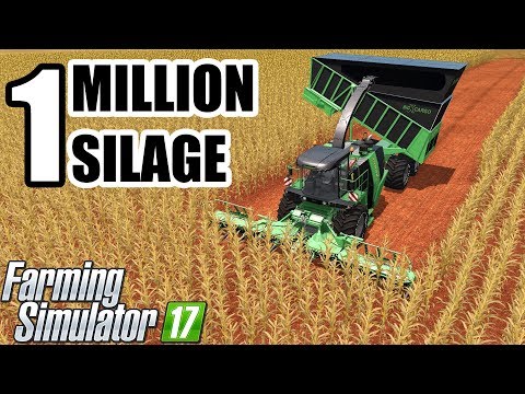 Farming Simulator 17 | +1 MILLION SILAGE MAKING & FAST UNLOAD