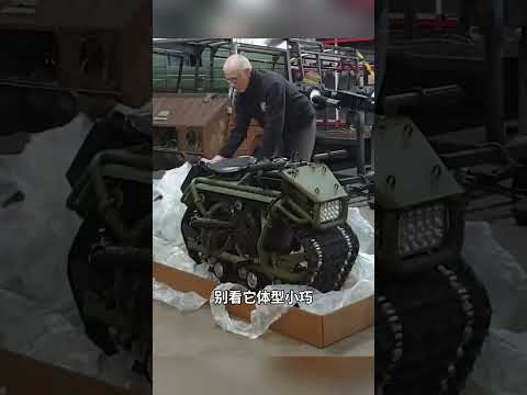 這輛俄羅斯倉鼠摩托車有一個非常獨特的設計
