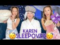 WE HAD A SLEEPOVER AT KAREN S HOUSE 🫣 BAD IDEA