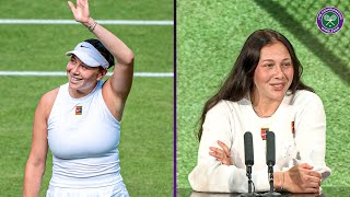 "Enjoy every moment out there" | Amanda Anisimova | Post-match Press Conference | Wimbledon 2025