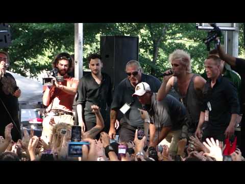 Semi Precious Weapons at Lollapalooza with Lady Gaga