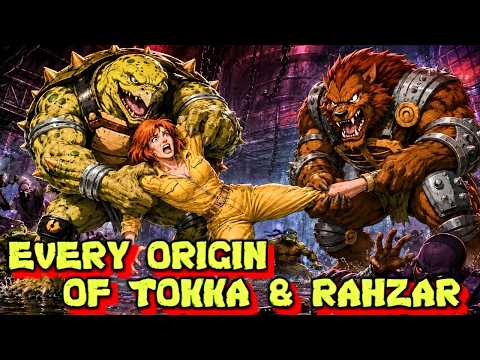 5 (Every) Origins of Tokka & Rahzar From TMNT - Explained - Menacing Mutated Monsters!