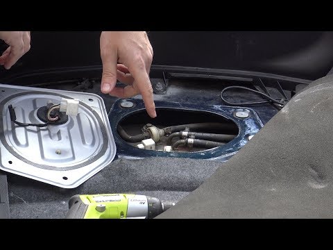 Mazda RX7 FD replace the low fuel warning sensor