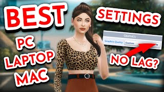 These are the BEST Sims 4 SETTINGS for NO LAG!