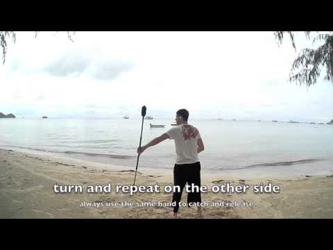 Double Contact Staff Tutorial - Angel weaves