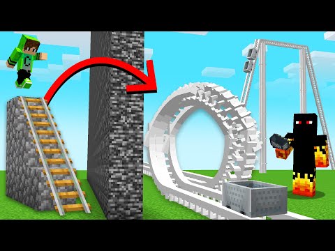 Trolei com MODS na BATALHA DE CONSTRUÇÃO do MINECRAFT