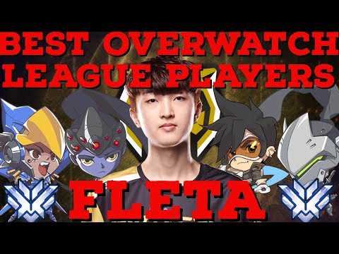 OVERWATCH PRO FLETA MONTAGE, BEST OVERWATCH LEAGUE PLAYERS PT. 5