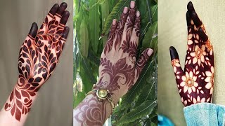 Beautiful Bold Arabic Mehndi Designs 2022/Unique Bold Mehndi Designs That Leave A Perfect Dark Stain