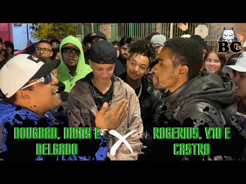 DOUGBAD, DIONY E DELGADO X ROGERIUS, V10 E CASTRO | PRIMEIRA FASE | EDIÇÃO 60 | BC 051