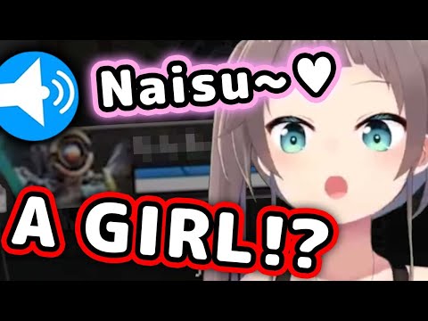 Matsuri Suddenly Hears a Girl's Voice On VC and Loses Her Mind【Hololive】