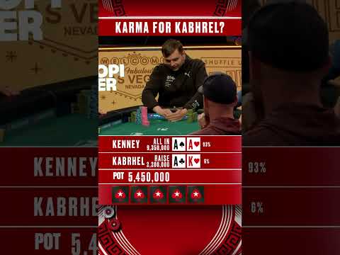 First Hand Of The FINAL TABLE #Kabrhel #Karma