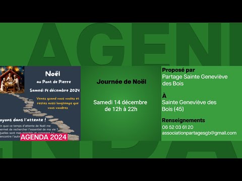 Agenda du 9 décembre 2024
