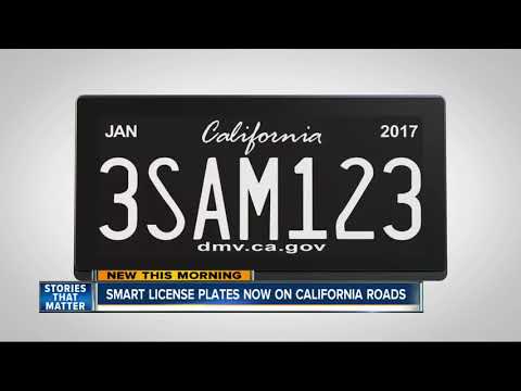 image-What are the different types of license plates in California?