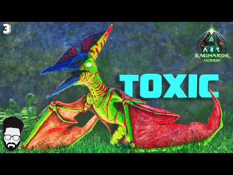 I found a MAX Level TOXIC Pteranodon, but could I tame it ? 😯 | ASA Ragnarok : 3 (Hindi)