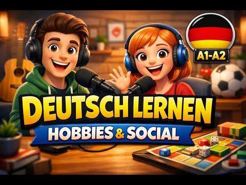 German Conversation Practice: Talking About Hobbies, Likes & Dislikes (A1-A2)
