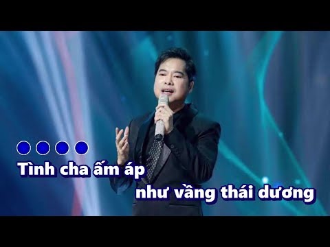 Tình Cha  [Karaoke] Ngọc Sơn || Tone Nam