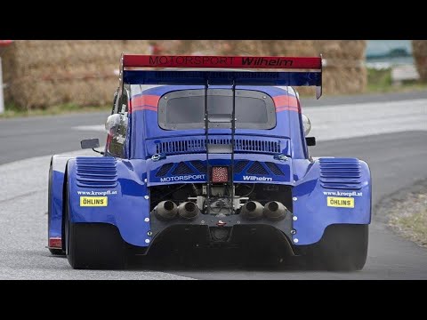 FIAT 500 w/ Double Hayabusa V8 || Dyno Testing & Racing 11.000RPM Monster