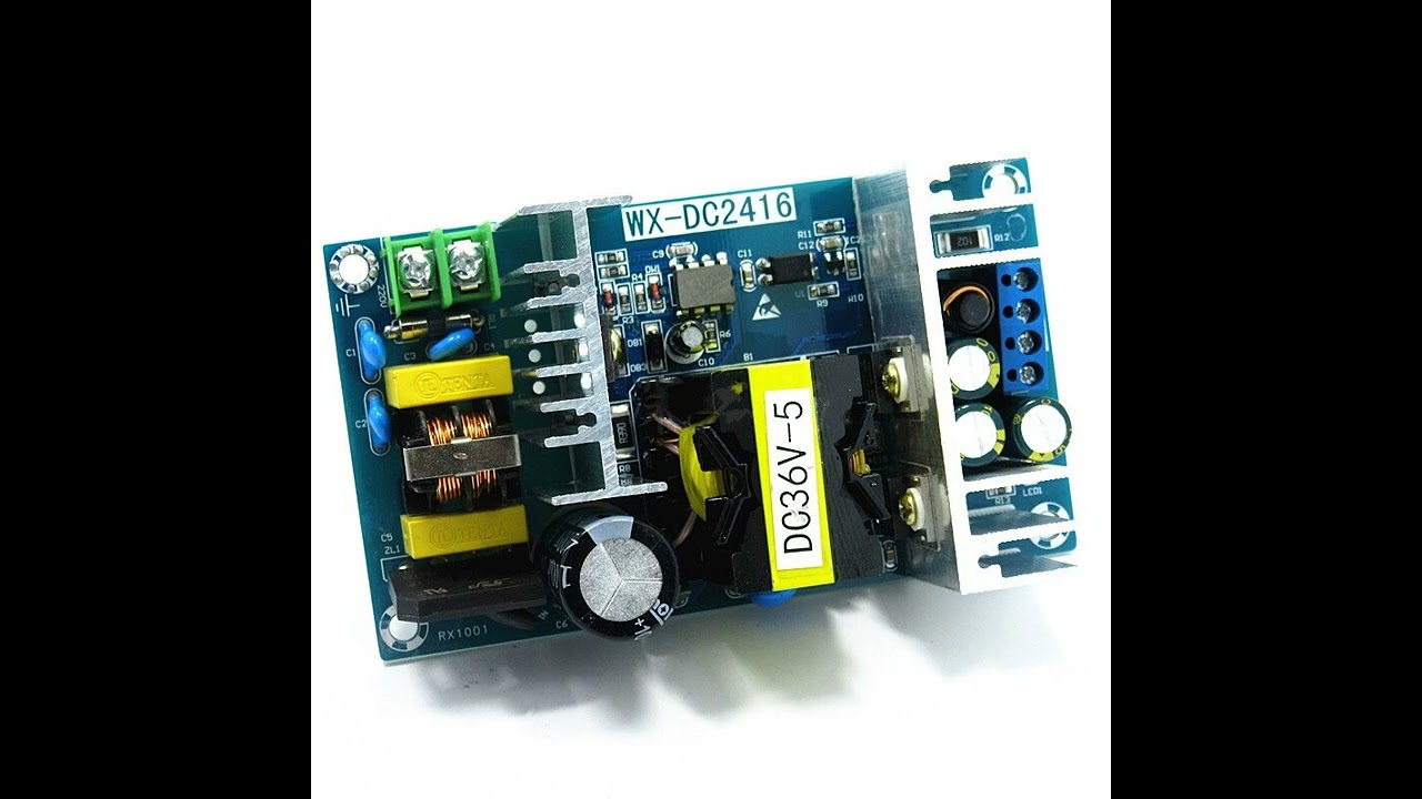 Inside WX-DC2416: High-Power Switching Power Supply Board Analysis