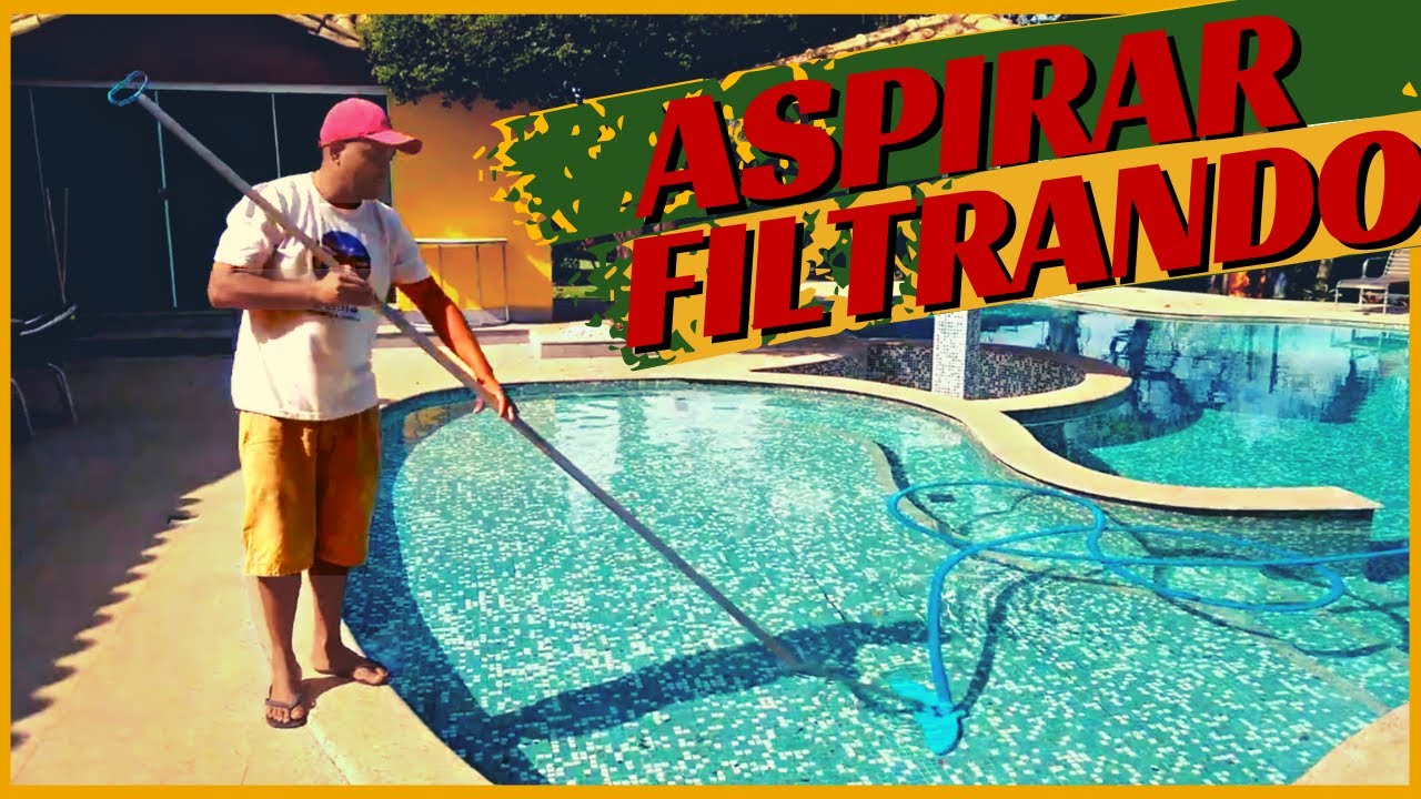 Como aspirar filtrando e abrindo os registros certos....