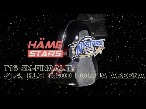 T16 HÄME STARS vs. NYSTARS. SM-Finaali. 21.4.2024 Loimua Areena, Hämeenlinna