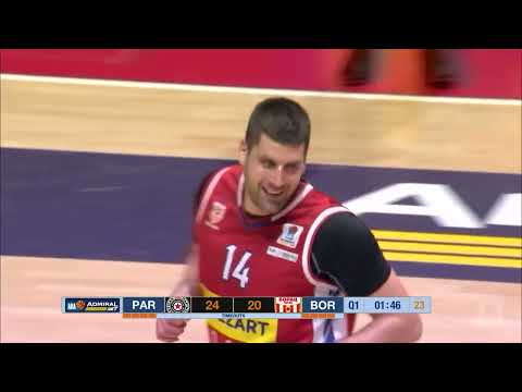 AdmiralBet ABA League 2022/23, Round 19 match: Partizan Mozzart Bet - Borac Mozzart (12.2.2023)