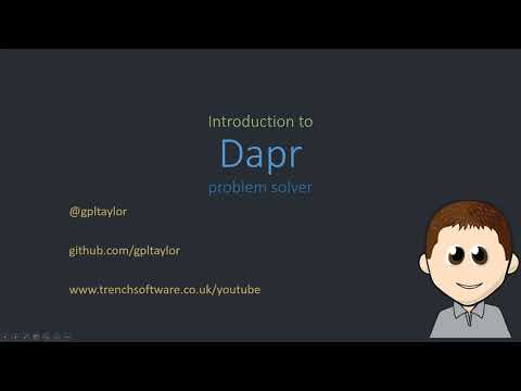Dapr - An Introduction
