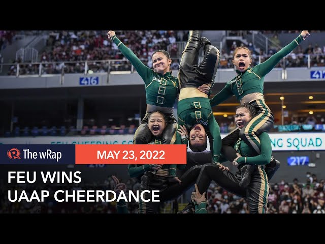 FEU charges to UAAP cheerdance throne, denies NU 3-peat