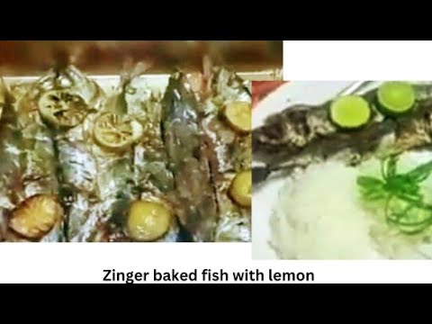zinger fish baked in a local oven (Motu) | zinger baked fish | Solomon island style😍