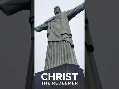 🌟 Christ The Redeemer: A Majestic Marvel 🌟#shorts #travel #riodejaneiro