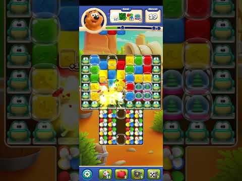 Toon Blast Level 8130 Hard Level No Bosters