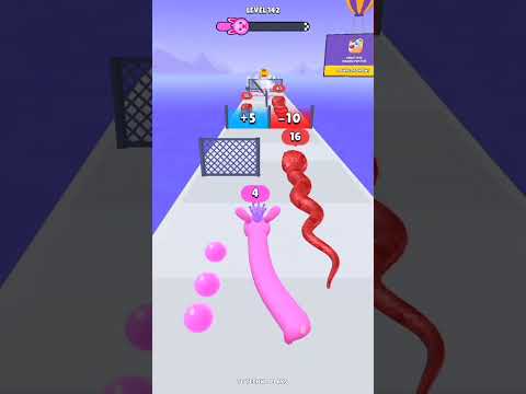 Snake Run Race: Speed, Strategy, And Survival! Level 142 😍😱 #trending #shorts #youtubeshorts #games