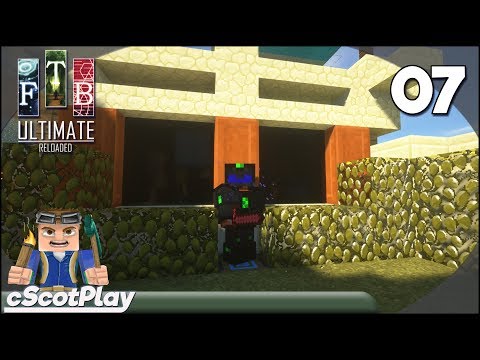 FTB Ultimate Reloaded w/ cScot : Ep 07 – IC2 Nano Suit…Again