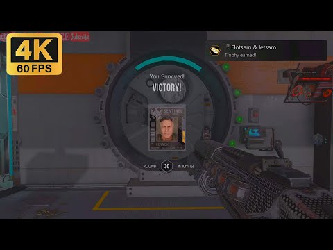 ADVANCED WARFARE ZOMBIES: CARRIER EASTER EGG! 4k60FPS (NO COMMENTARY)