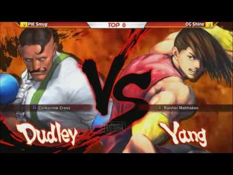 Defend the North 2015 - USF4 - Top 8 - PIE Smug (Dudley) vs OG Shine (Yang)