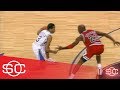 [March 12, 1997] When Allen Iverson crossed up Michael Jordan | SportsCenter | ESPN Archives