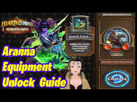 Heroic Attuman The Huntsman Bounty Guide | Aranna Starseeker Equipment | Hearthstone Mercenaries