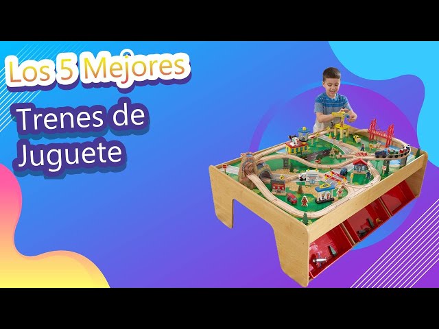 Vídeo relacionado con Lehoo Castle Tren Madera Juguete de Dinosaurios para Niños, Juguete de Tren Compatible con Thomas, Brio y Hape, Regalo para Niños y Niña