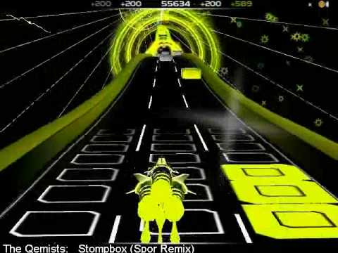Audiosurf: The Qemists - Stompbox (Spor Remix) Stealthed