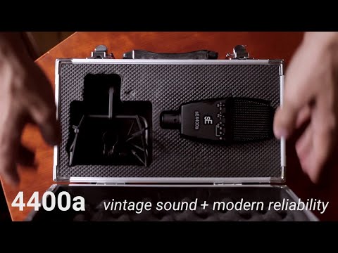sE Electronics SE4400 Large Diaphragm Condenser Microphone w/Metal Case & Shockmount image 6