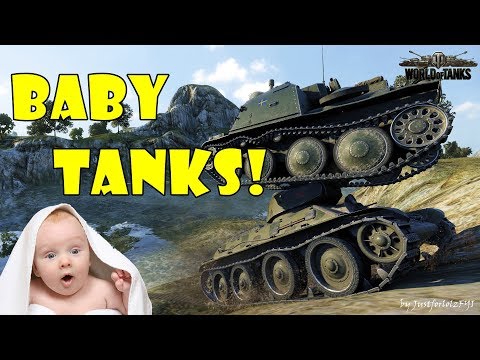 World of Tanks - Funny Moments | BABY TANKS!