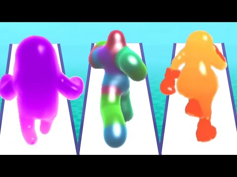 JOIN BLOB CLASH 3D vs BLOB RUNNER 3D vs JELLY CLASH 3D