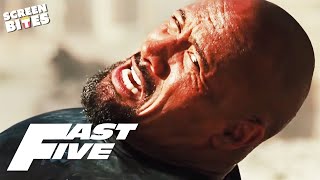 Dwayne Johnson as Agent Hobbs | The Rock in Fast & Furious | Fast Five | SceneScreen
