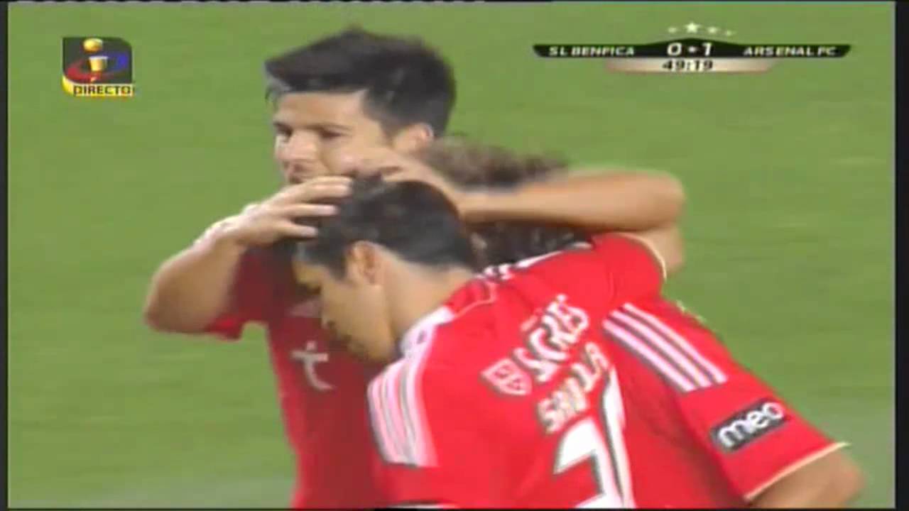Benfica 2-1 Arsenal - Eusebio Cup - Relato