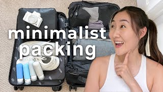 Minimalist Packing for Travel | How to Pack Light with a Carry On Only