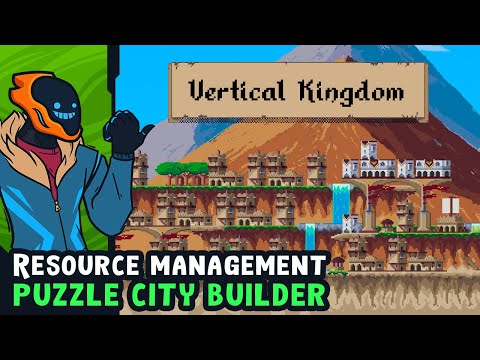 Resource Management Puzzle City Builder Roguelite - Vertical Kingdom [Demo]