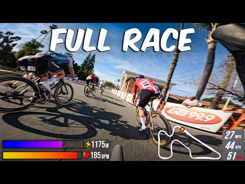 Chaotic Close Range Criterium Racing - Redlands Pro Crit [FULL RACE]
