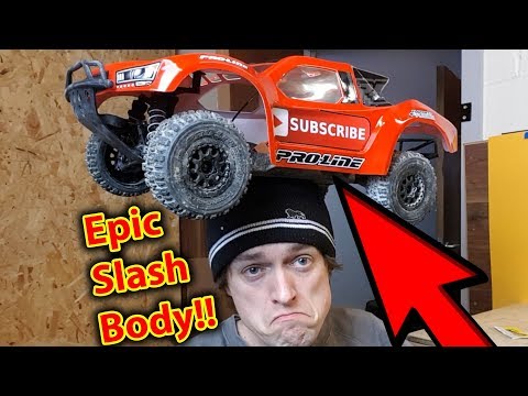 TRAXXAS SLASH 4x4 Gets a New Body Proline Flotek Fusion
